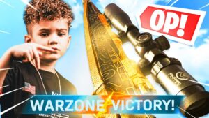 6 Year Old Warzone Prodigy Picks up a Sniper and THIS Happened...
