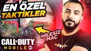 EN ÖZEL TAKTİKLER!! SONUNDA HİLESİZ BİR OYUN.... | Call of Duty Mobile