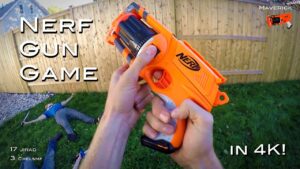 Nerf meets Call of Duty: Gun Game | First Person in 4K!