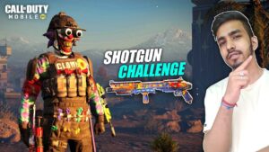 ONLY SHOTGUN CHALLENGE | SOLO VS SQUAD | COD MOBILE