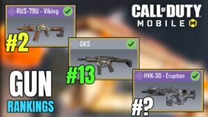 Ranking EVERY GUN in COD Mobile (Call of Duty Mobile Season 4 Weapon Ranks)