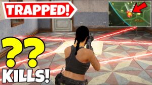 SURROUNDED BY TRAPS AND ENEMIES IN CALL OF DUTY MOBILE BATTLE ROYALE!