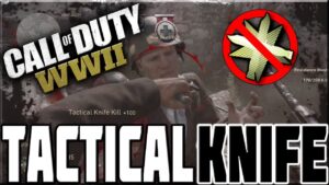 TACTICAL KNIFE ON CALL OF DUTY WWII!