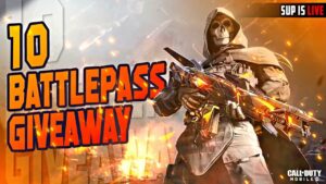 10 BATTLE PASS GIVEAWAY | CALL OF DUTY MOBILE CUSTOM ROOM LIVE | COD MOBILE PRIVATE BATTLE ROYALE