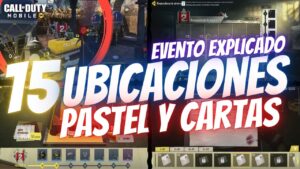 15 UBICACIONES CARTAS Y PASTEL! Eventos Explicados | COD Mobile | 2do Aniversario