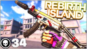 34 Kill Alcatraz Win - My NEW Trios Personal Record! *Best Loadout* (Rebirth Island - Warzone)