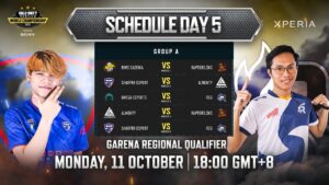 CODM World Championship 2021 Presented by Sony - Garena Regional Qualifier - Group Stage Day 5