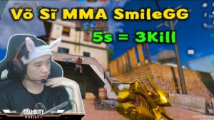 Call of Duty Mobile | Tay Đấm MMA SmileGG Hạ Knockout 3 Tên Địch Chỉ Trong 5s :))