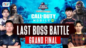 GRAND FINAL CALL OF DUTY MOBILE - FIRST WARRIORS LAST BOSS BATTLE