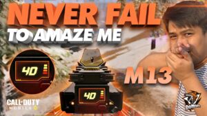 M13 NEVER FAILS TO AMAZE ME! | CALL OF DUTY MOBILE