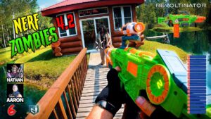 NERF meets Call of Duty ZOMBIES 4.2 | (Nerf Gun First Person Shooter!)