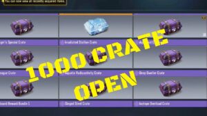 OPENING 1000 CRATE IN CALL OF DUTY MOBILE! (PAID & FREE)