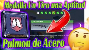 Respiración controlada Medalla Un Tiro Una Aptitud Call of Duty Mobile Ventaja Pulmones de Acero