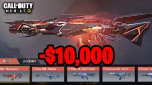 Reviewing my $10,000 Call of Duty Mobile Legendary/Mythic Weapons!