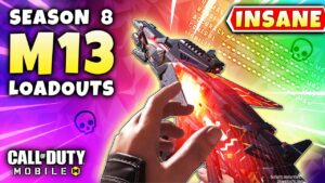 *SEASON 8* INSANE M13 LOADOUTS For BATTLE ROYALE | Call Of Duty Mobile | BEST MODS FOR NEW M13 IN BR