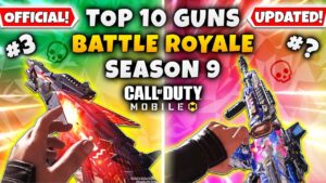 *SEASON 9* TOP 10 BEST GUNS In BATTLE ROYALE | Call Of Duty Mobile | Best GUNSMITH LOADOUTS IN CODM