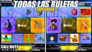 ☢️¡TODAS LAS RULETAS de la TEMPORADA 9 de CALL OF DUTY MOBILE! 🚧