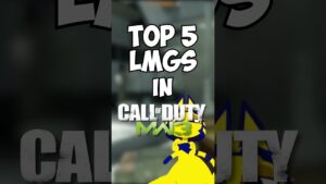 TOP 5 LMGs IN MW3! | Call of Duty Shorts