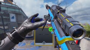 The blue Dot made me a Sniping God on Call of Duty Mobile
