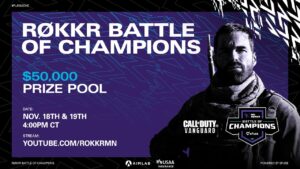 $50k ROKKR Battle of Champions - Call of Duty Vanguard Tournament Day 2 | Aim Lab | USAA Insurance