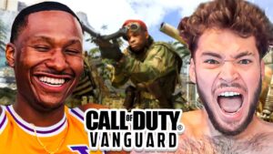 Adin RAGES Playing Call of Duty Vanguard for the FIRST Time with Duke Dennis