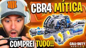 Arma *CBR4 MÍTICA de R$ 660,00* está INSANA no Call of Duty Mobile | P90 com Classe