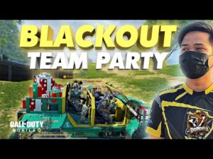 BLACKOUT TEAM PARTY | CALL OF DUTY MOBILE