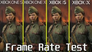 Call of Duty Vanguard ALL Xbox Consoles Frame Rate Test / FidelityFX CAS ON vs OFF