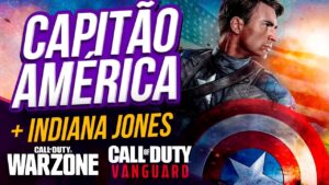Capitão América + Indiana Jones no Warzone e Vanguard - Call of Duty (Vazamentos)