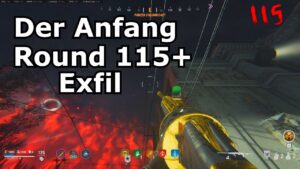 Der Anfang Round 100 + Exfil Vanguard Zombies
