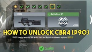 HOW TO UNLOCK CBR4 (P90) | CALL OF DUTY MOBILE