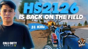 HS2126 IS BACK ON THE FIELD | CALL OF DUTY MOBILE