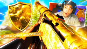 I UNLOCKED the NEW GOLD CAMO... (Call of Duty VANGUARD)