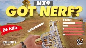 MX9 GOT NERF? | CALL OF DUTY MOBILE