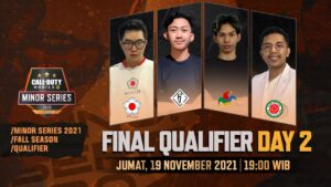 Minor Series 2021: Fall Season - Final Qualifier Day 2 | Garena Call of Duty®: Mobile