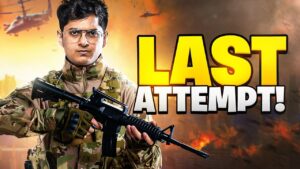 My LAST ATTEMPT at Going Pro in Call of duty mobile !