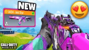 *NEW* LEGENDARY LK-24 - IDOL STAR 😍😍| COD MOBILE | SOLO VS SQUADS