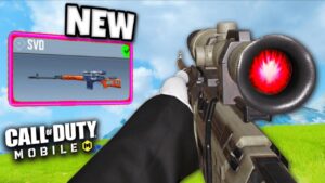 *NEW* SNIPER "SVD" in BATTLE ROYALE!! 😍| COD MOBILE | SOLO VS SQUADS