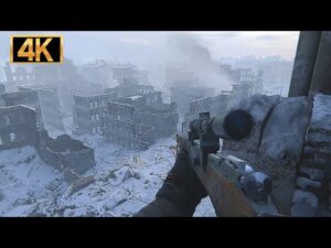 Winter Stalingrad Sniper Mission - Call of Duty Vanguard [PS5 Gameplay]