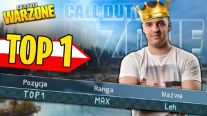 ZOSTAŁEM TOP 1 GRACZEM W POLSCE?! 😲🤣 (Call of Duty: Warzone)