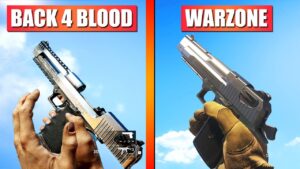 Back 4 Blood vs Call of Duty Warzone - Weapon Comparison