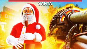 Beating INSANE SANTA BOSS FIGHT in Call of Duty ZOMBIES!