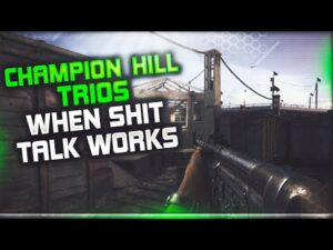 Call of Duty: Vanguard | WHEN TRASH TALK WORKS! | CHAMPION HILL TRIOS