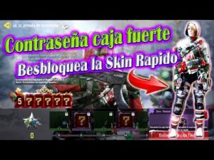 Contraseña caja fuerte Zero - Flocked Call of Duty Mobile (CODIGO)Evento  jojo jornada de novedades