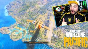 GAMEPLAY sur CALDERA de WARZONE PACIFIC ✅ ( Ma première partie sur la Nouvelle Map)