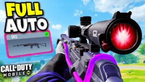 I USED the FULL-AUTO SNIPER and IT'S ACTUALLY GOOD! | COD MOBILE | SOLO VS SQUADS