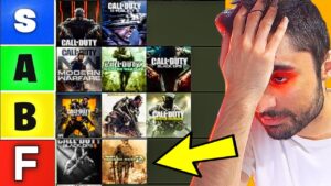 M3RKMUS1C has the Worst COD TIER List? (Ranking Every Call of Duty Worst to Best) - COD Games Ranked