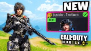 *NEW* LEGENDARY OUTRIDER - TECHBORN 😍 | COD MOBILE | SOLO VS SQUADS