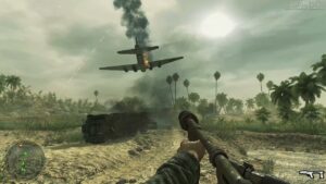 Peleliu Island 1944 (Retake The Airfield) Call of Duty World at War - Part 3 - 8K