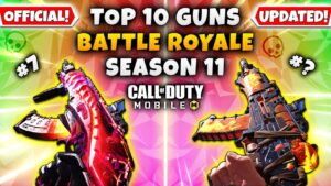*SEASON 11* TOP 10 BEST GUNS In BATTLE ROYALE | Call Of Duty Mobile | Best GUNSMITH LOADOUTS IN CODM